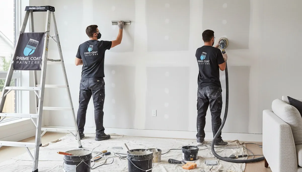 Professional drywall repair and painting service in Olathe, KS home interior wall restoration