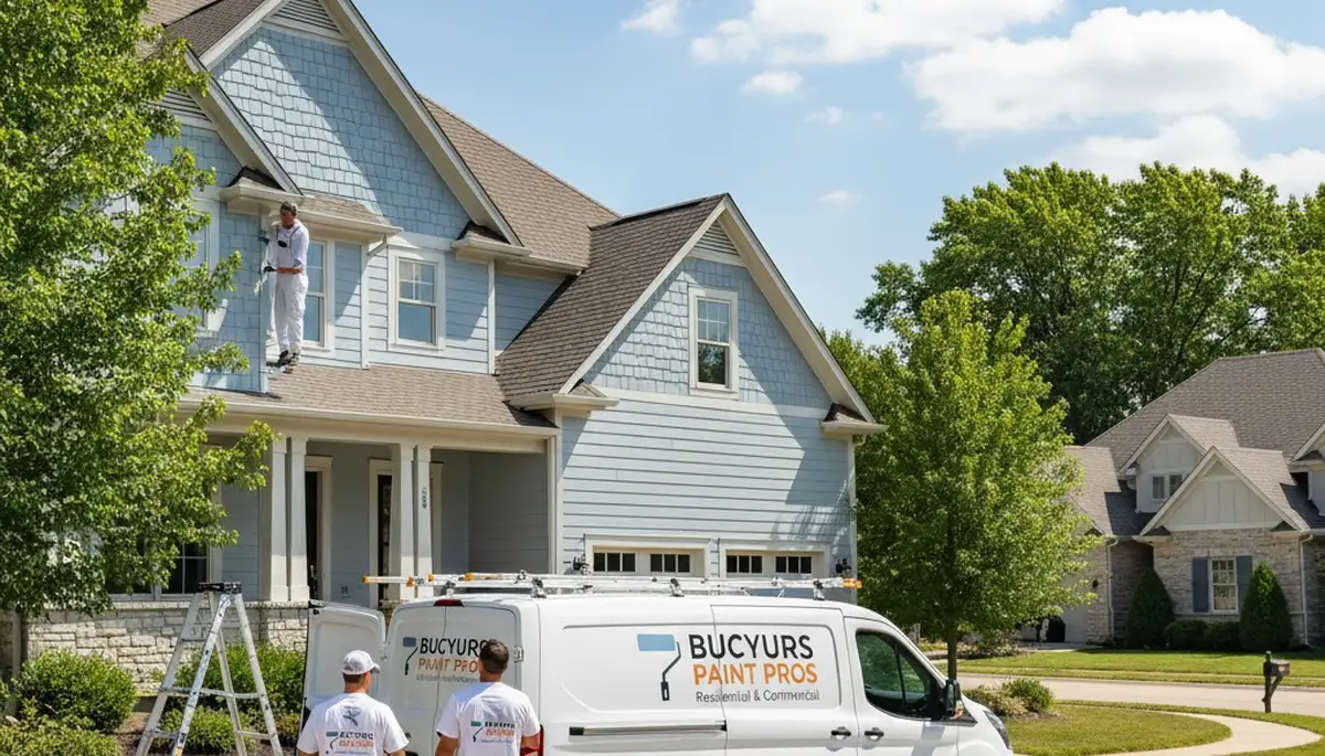 House painting services in Olathe, KS for residential exterior and interior projects