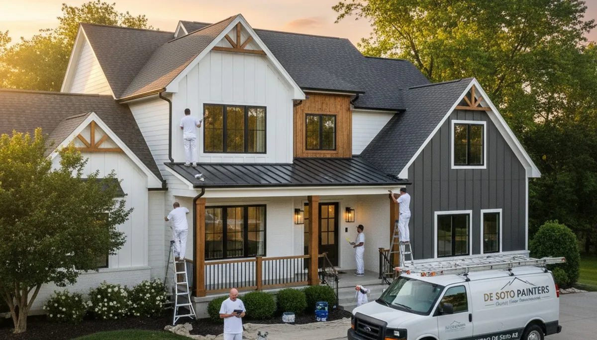 Professional house painting service in Olathe, KS by Painting Olathe KS