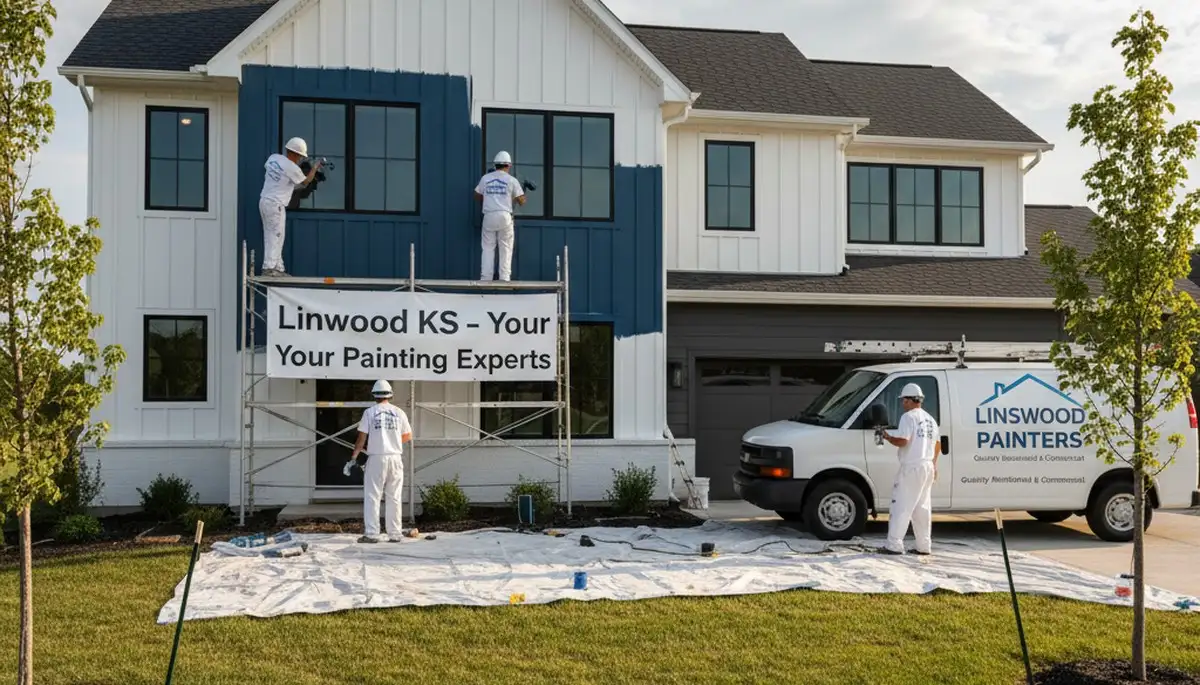 House painters in Olathe, KS providing professional interior and exterior painting services