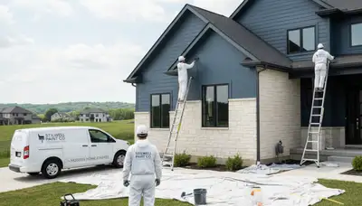House painting service in Olathe, KS for interior and exterior home painting needs