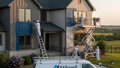 House painters in Olathe, KS providing professional interior and exterior painting services