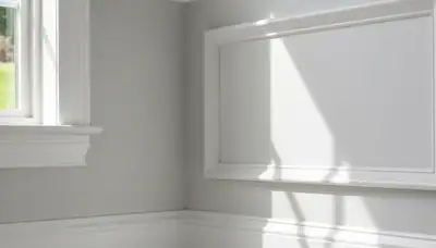 Professional interior trim painting in Olathe, KS highlighting clean lines and detailed craftsmanship